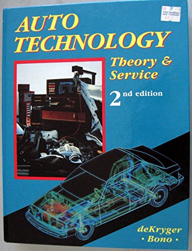 Imagen de archivo de Auto Technology: Theory and Service a la venta por Nationwide_Text