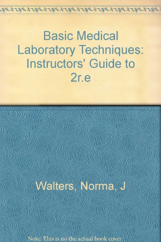 9780827339491: Basic Medical Laboratory Techniques