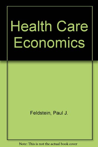 Stock image for Health Care Economics for sale by HPB-Red