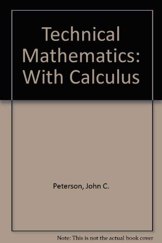 9780827345775: With Calculus (Technical Mathematics)