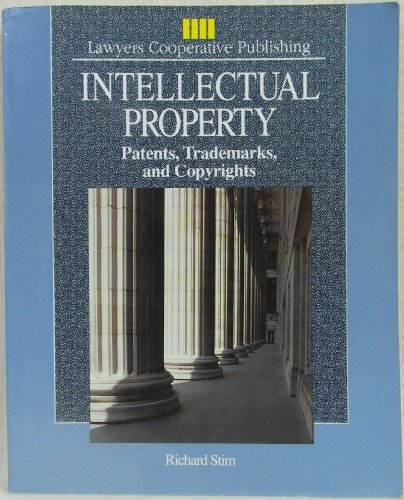 Stock image for Intellectual Property: Patents, Trademarks, and Copyrights (Delmar Paralegal) for sale by Basement Seller 101