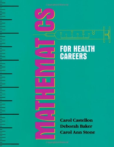 9780827355699: Mathematics for Health Careers