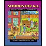 Beispielbild fr Schools for All: Educating Children in a Diverse Society (Education) zum Verkauf von Ergodebooks