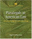 Imagen de archivo de Paralegals in American Law (Delmar Lcp Series) a la venta por HPB-Red