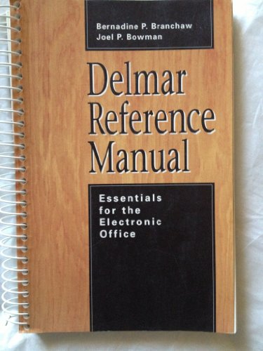 Stock image for Delmar Reference Manual: Essentials for the Electronic Office for sale by a2zbooks