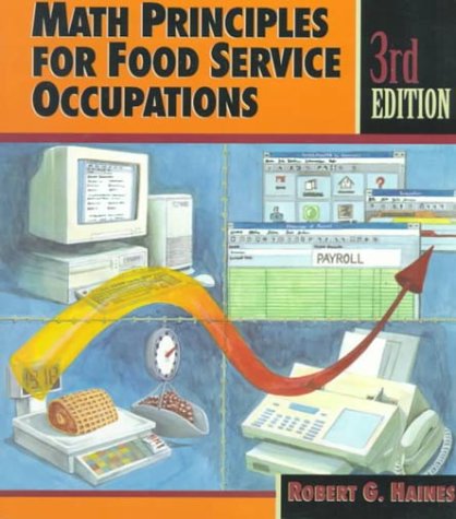 Beispielbild fr Math Principles for Food Service Occupations zum Verkauf von Better World Books