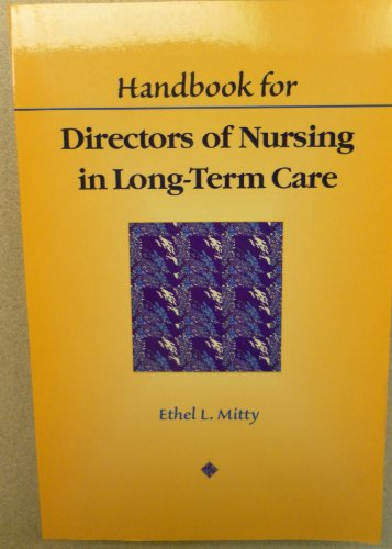 9780827367777: Handbook for Directors of Nursing in Long-Term Care