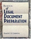 9780827367999: Basics of Legal Document Preparation