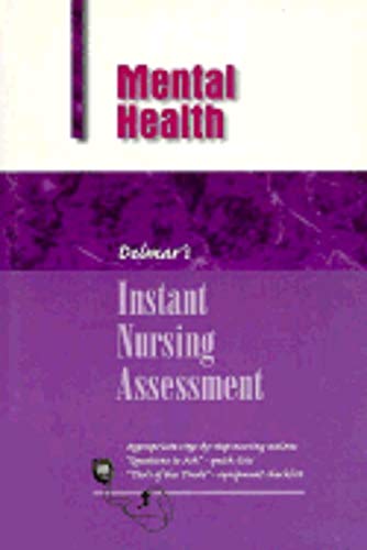 Instant Nursing Assessment: Mental Health (9780827371040) by Delmar Learning