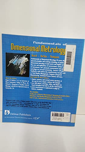 Imagen de archivo de Fundamentals of Dimensional Metrology a la venta por SecondSale