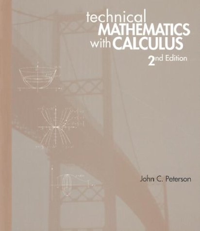 Imagen de archivo de Technical Mathematics with Calculus a la venta por Phatpocket Limited