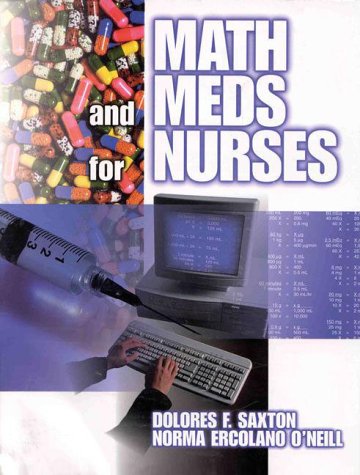 Imagen de archivo de Math and Meds for the Nurse a la venta por HPB-Red