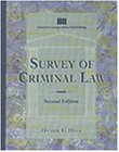 Imagen de archivo de Survey of Criminal Law (Lq-Paralegal) a la venta por The Book Cellar, LLC