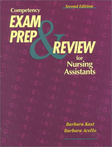 Beispielbild fr Competency Exam Preparation and Review for Nursing Assistant zum Verkauf von HPB-Red