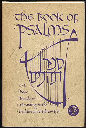 Stock image for Psalms : A New Translation According to the Traditional Hebrew Text for sale by Better World Books