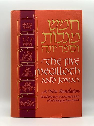 9780827600454: The Five Megilloth and Jonah: A New Translation (English and Hebrew Edition)
