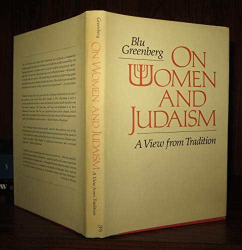 9780827601956: On women & Judaism: A view from tradition