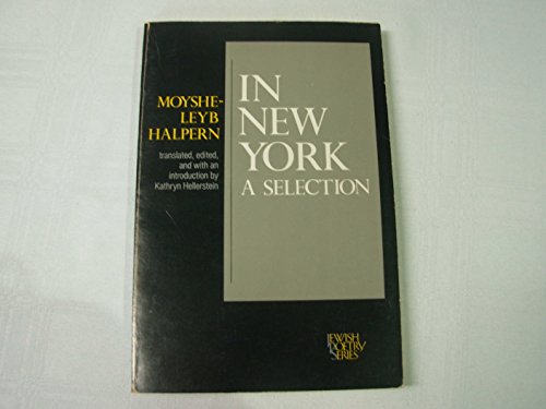 Imagen de archivo de In New York: A Selection a la venta por ThriftBooks-Atlanta