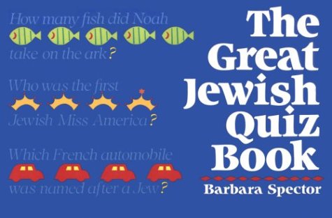 Stock image for Great Jewish Quiz Book for sale by SecondSale