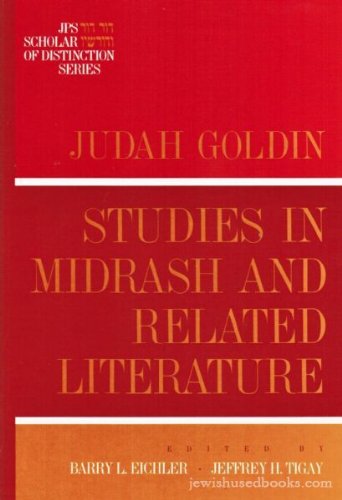 Beispielbild fr Studies in Midrash and Related Literature (JPS Scholar of Distinction Series) zum Verkauf von Front Cover Books