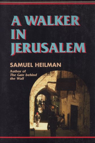 Stock image for A Walker in Jerusalem for sale by Better World Books