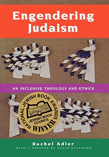 9780827605848: Engendering Judaism: An Inclusive Theology and Ethics