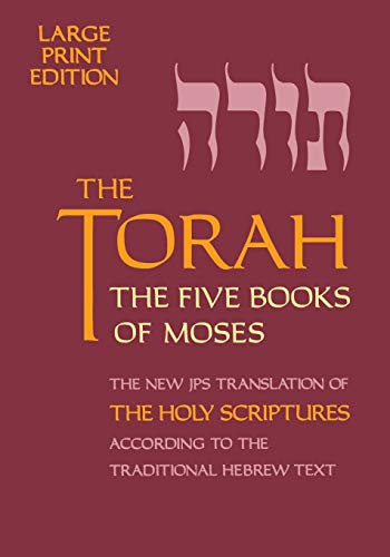 9780827606838: The Torah: The 5 Books of Moses: The Five Books of Moses, The New Translation of The Holy Scriptures According to the Traditional Hebrew Text