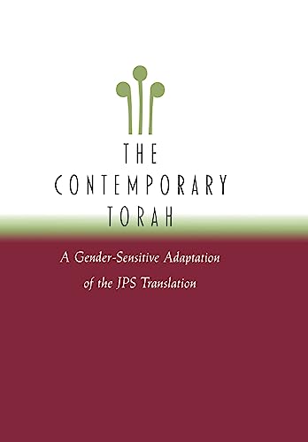 Stock image for The Contemporary Torah: A Gender-sensitive Adaptation of the JPS Translation for sale by Books From California