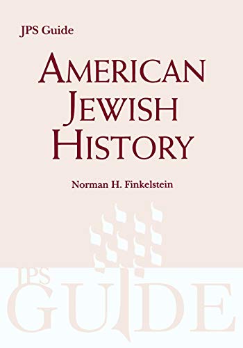 Stock image for JPS Guide: American Jewish History. for sale by Henry Hollander, Bookseller