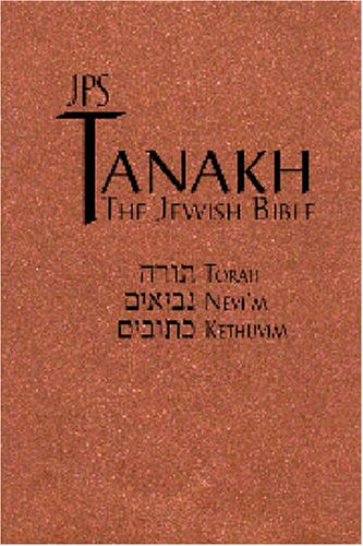 9780827608535 Tanakh The Holy Scriptures The Jewish