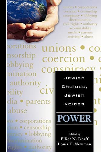 Beispielbild fr Jewish Choices, Jewish Voices: Power zum Verkauf von HPB-Emerald