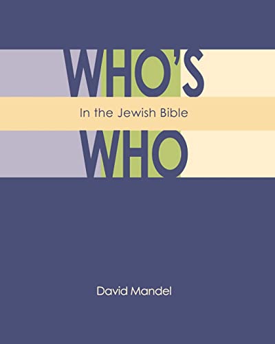 Beispielbild fr Who's Who in the Jewish Bible zum Verkauf von Better World Books