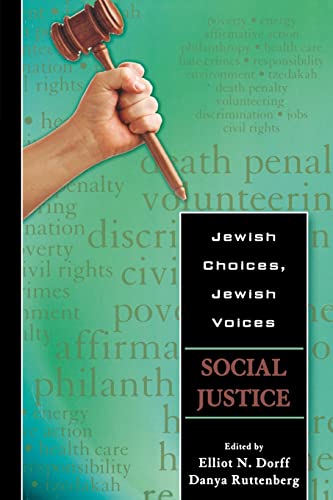 9780827609075: Jewish Choices, Jewish Voices: Social Justice