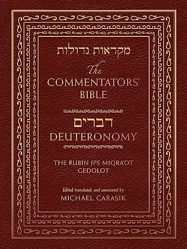 9780827609396: The Commentator's Bible: The Rubin JPS Miqra'ot Gedolot: Deuteronomy