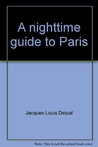 9780827703421: A nighttime guide to Paris