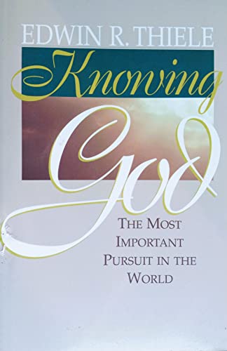 Beispielbild fr Knowing God zum Verkauf von 4 THE WORLD RESOURCE DISTRIBUTORS