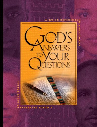 Imagen de archivo de God's Answers to Your Questions a la venta por SecondSale