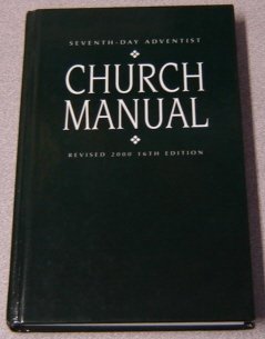 Beispielbild fr Seventh - Day Adventist Church Manual zum Verkauf von Wonder Book