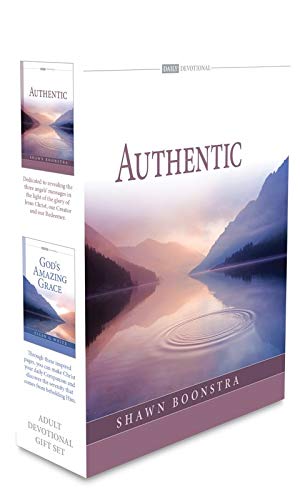 Beispielbild fr Authentic by Shawn Boonstra & God's Amazing Graceby Ellen G. White, Devotional Boxed Gift Set 2019 zum Verkauf von Better World Books