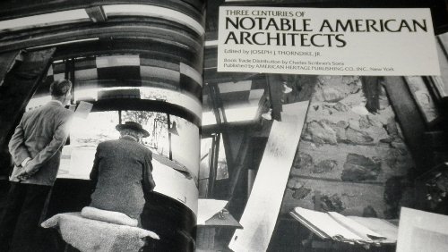 9780828111577: Three Centuries of Notable American Architects
