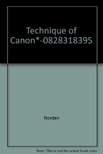 9780828310284: Technique of Canon*-0828318395