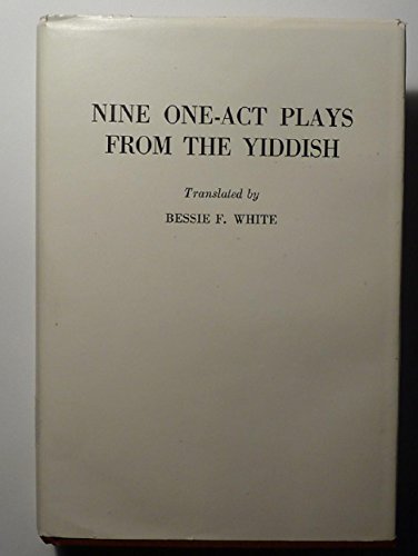 Stock image for Nine One-Act Plays from the Yiddish for sale by Best and Fastest Books