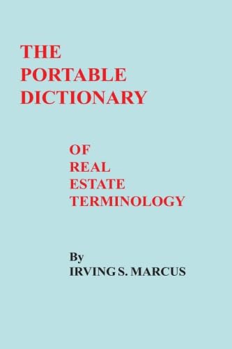 9780828317399: The Portable Dictionary of Real Estate Terminology