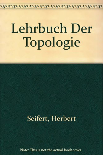 Stock image for Lehrbuch Der Topologie for sale by FOLCHATT
