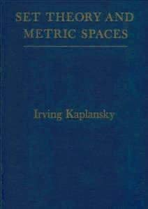 9780828402989: Set Theory and Metric Spaces