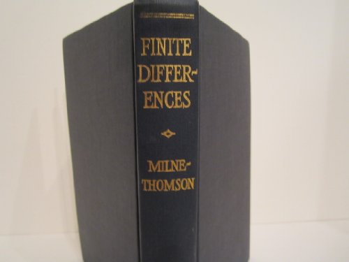 Stock image for Calculus of Finite Differences for sale by ThriftBooks-Dallas