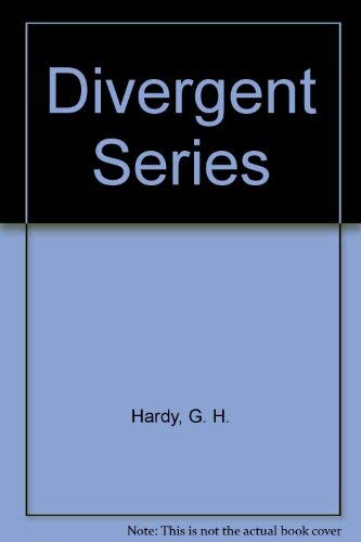 Divergent Series (9780828403344) by Hardy, G. H.