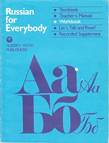 Russian for Everybody: Workbook (9780828530002) by Unknown Author