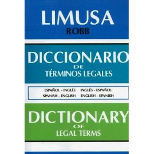 9780828804059: Spanish-English, English-Spanish Dictionary of Legal Terms: Diccionario de Terminos Legales Espanol-Ingles-Espanol (Spanish Edition)