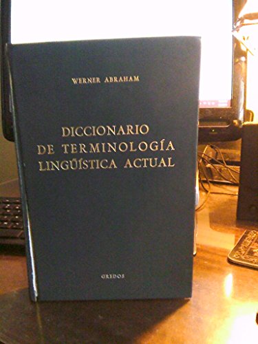 9780828820271: Diccionario De Terminologia Linguistica Actual